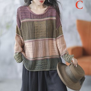 Sweater/Knitwear Knitted Long Sleeves Ladies
