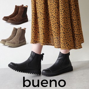 【BUENO SHOES】サイドゴアブーツ ショートブーツ