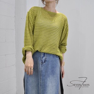 Sweater/Knitwear Knit Tops Mesh