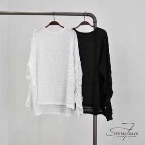 T-shirt Gathered Top Sleeve