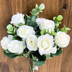 Artificial Plant Flower Pick White Natural