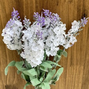Artificial Plant Flower Pick Lavender White L