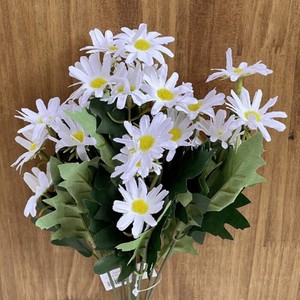 Artificial Plant Flower Pick White Daisy