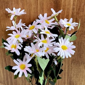 Artificial Plant Flower Pick Pink Daisy