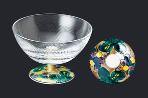 Kutani ware Side Dish Bowl Design Pottery