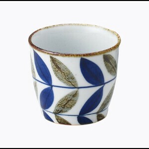 波佐见烧 日本茶杯 陶器 蓝色 日本制造