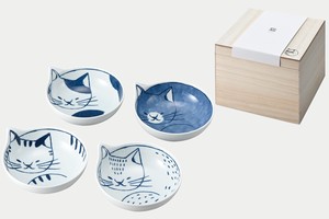Side Dish Bowl Porcelain Set of 4 Made in Japan