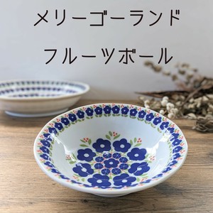 Mino ware Donburi Bowl Pottery Fruits Made in Japan