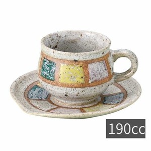 Mino ware Cup & Saucer Set Coffee Cup and Saucer M Made in Japan