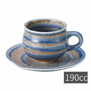 Mino ware Cup & Saucer Set Saucer 190ml Made in Japan