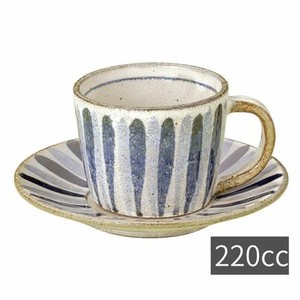 Mino ware Cup & Saucer Set Saucer 220ml Made in Japan