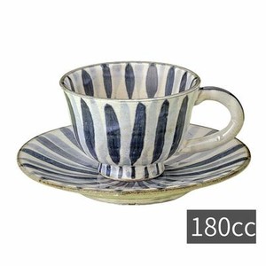 Mino ware Cup & Saucer Set Saucer 180ml Made in Japan