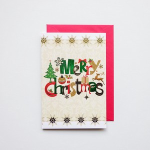 クリスマス グリーティングカード 輸入カード ドイツ製 メリークリスマス