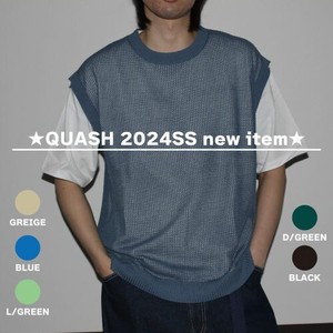 T-shirt Mesh Sweater Vest 2024 Spring/Summer