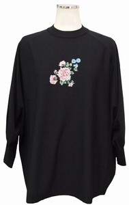 Sweater/Knitwear Poncho Embroidered