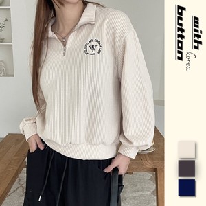 Sweater/Knitwear High-Neck Embroidered