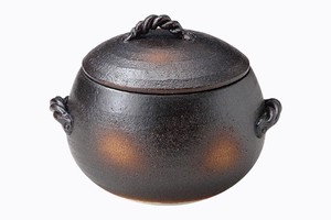 みすず　ご飯釜（ダルマ型7合炊き）【日本製 万古焼 土鍋】