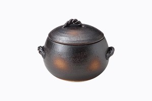 みすず　ご飯釜（ダルマ型3合炊き）【日本製 万古焼 土鍋】