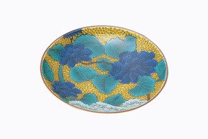 Kutani ware Seikou-kiln Small Plate Porcelain Mamesara Made in Japan