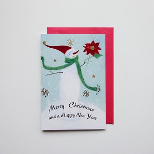 Greeting Card Christmas Snowman