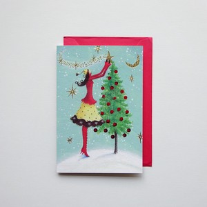 クリスマス グリーティングカード 輸入カード ドイツ製 クリスマスツリー
