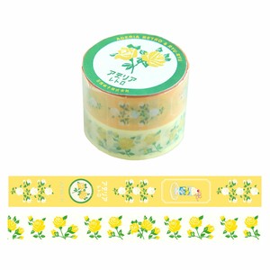 Stickers Masking Tape Adelia Retro 15mm Made in Japan