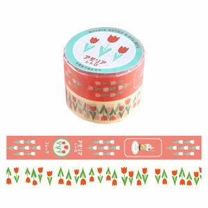 Stickers Washi Tape Adelia Retro 15mm Made in Japan
