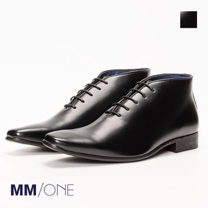 ホールカット ビジネスブーツ ショートブーツ 革靴 メンズ MPB1251-6  [ MM/ONE / エムエムワン ]