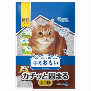 ［大王製紙　株式会社］エリエール キミおもい カチッと固まる ネコ砂 7L