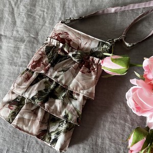 Small Crossbody Bag Rose Pattern Pochette