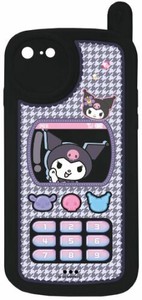 サンリオキャラクターズ iPhone SE(第3世代/第2世代)8/7対応レトロガラケー風ケースクロミ SANG-381KU