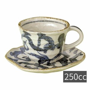 Mino ware Cup & Saucer Set Saucer 250ml Made in Japan