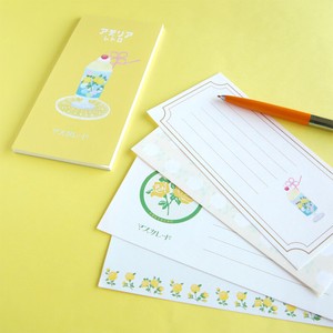 Letter set Memo Adelia Retro Ippitsusen Letterpad Made in Japan