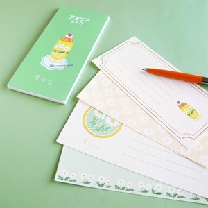 Adelia Retro Letter set Memo Ippitsusen Letterpad Made in Japan