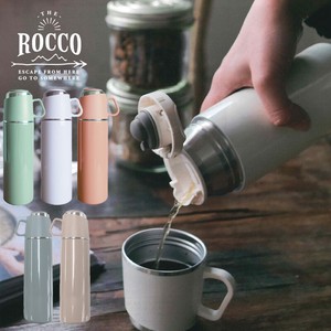 【Global Arrow】ROCCO ワンプッシュ＆コップボトル 500ml 付属品