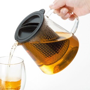 Teapot ADERIA Heat Resistant Glass 800ml