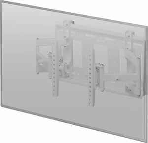 ハヤミ工産 テレビ壁掛金具 50v型まで対応 VESA規格対応 上下左右角度調節可能 ホワイト MH-475W