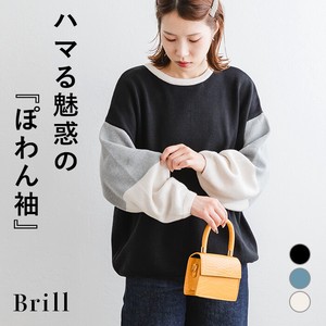 Sweater/Knitwear Color Palette Puff Sleeve
