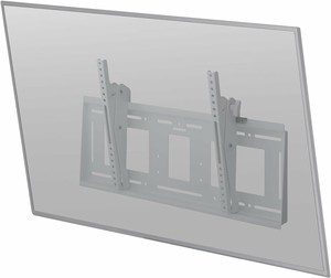 ハヤミ工産 テレビ壁掛金具 100v型まで対応 VESA規格対応 上下角度調節可能ホワイト MH-853W