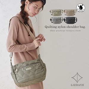 LIZDAYS Shoulder Bag Nylon Lightweight Quilted Water-Repellent LIZDAYS
