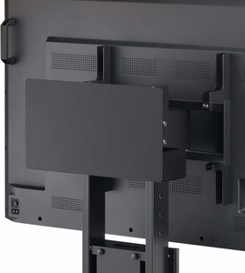 ハヤミ工産 テレビスタンド オプション CPUホルダー PU-800シリーズ用 ブラック PUP-B8503