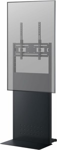 ハヤミ工産 テレビスタンド 55V型まで対応 VESA規格対応 フラットベース キャスター付 ブラック XS-56