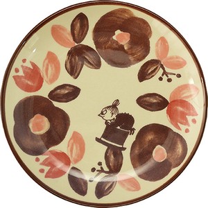 【ムーミン】14cmプレート ブラウン リトルミイ レトロ ヴィンテージ調 小皿