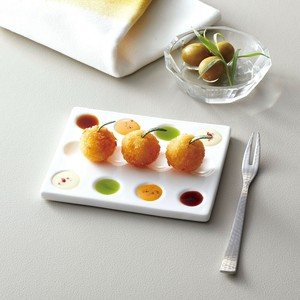 陶器 ミニパレット皿 長角