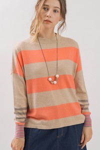 Sweater/Knitwear Pullover Colorful Border 2024 Spring/Summer