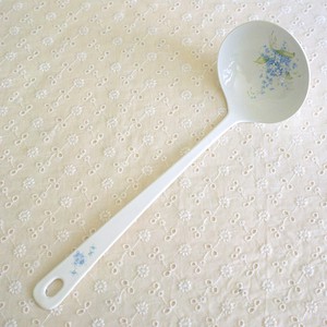 珐琅 汤勺/勺子 小鸟 日本制造