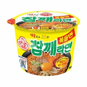 オットギ (大カップ) 炒めチャムケラーメン 110g 韓国
