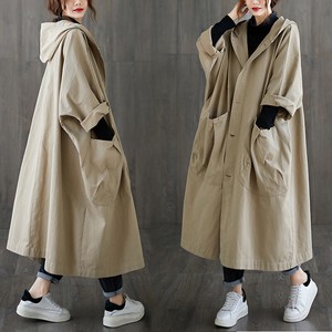 Coat Plain Color Ladies