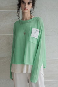 Sweater/Knitwear Pullover Pocket 2024 Spring/Summer