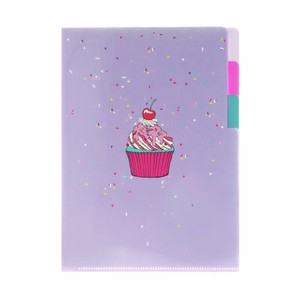 【ポケットファイル】クリアファイルA5 3P パーティタイム ケーキ
